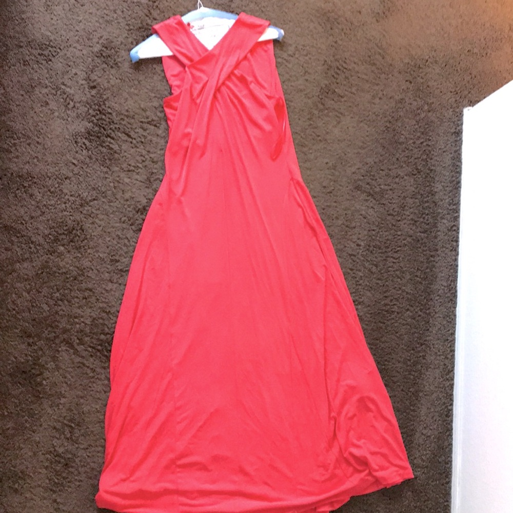 Michael Kors formal dress coral color dress